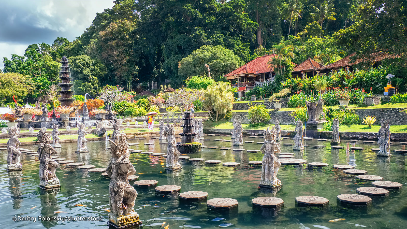 Tirta Gangga. Istana Air Karangasem Yang Cantik dan Asri